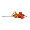 Faux Floral Pick Harvest Thanksgiving Pumpkin Bouquet Floral Picks Table Centerpieces Decoration for Halloween Artificial Maple