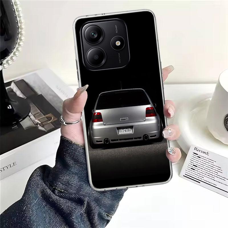 Cool MK4 MK5 Golf Car Soft Phone Case For Xiaomi Redmi Note 15 14 14S 13 12 Pro Plus 12S 11 11S 11E 10 10S 11T 5G Fundas Coque R