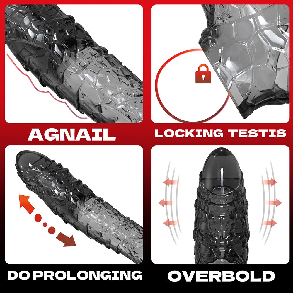 Reusable G Spot Vagina Vibrator Cock Ring Silicone Delay Ejaculation Stronger Erection Clitoris ButtPlug Anal Adult Sex Toys Men