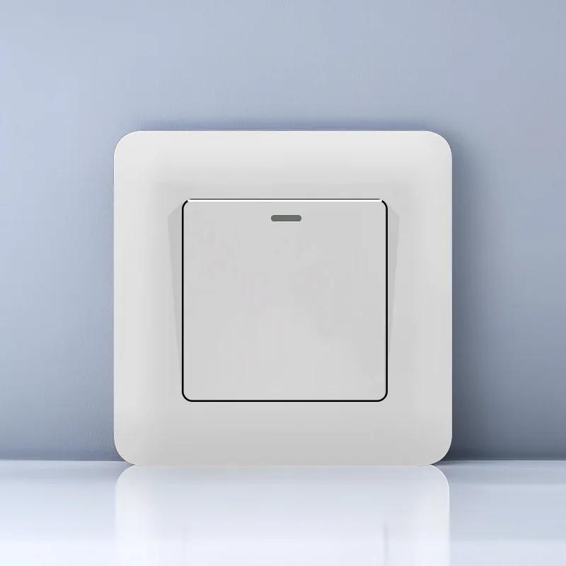 EU Standard Single Power Socket Switch Usb Wall Sockets Double Sockets 86 Type Wall Sockets TV Telephone Sockets