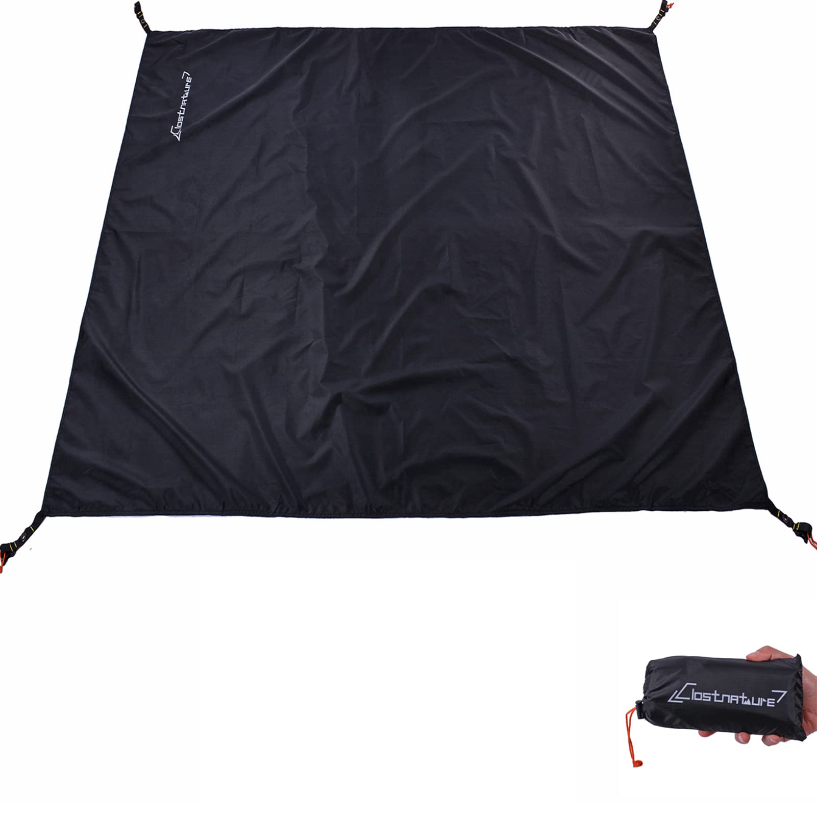 

Clostnature Ground Sheet Tent Sheet Кемпинговый водонепроницаемый влагостойкий простынь для отдыха на открытом воздухе Компактный легкий тент для пикника с сумкой для хранения для скалолазания