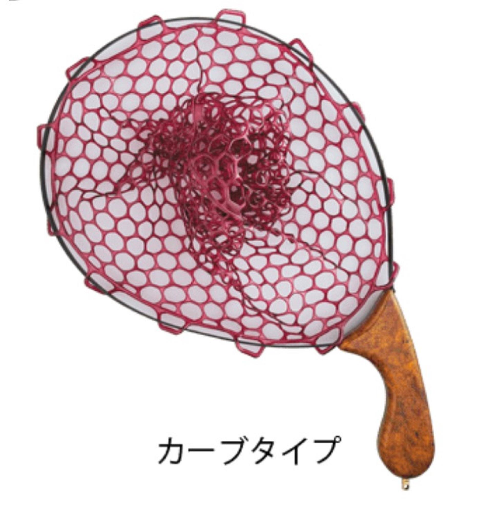 

Major Craft Eden Подсачек Мгновенный с Изогнутой Рукояткой Размер M Бургунди (3888)