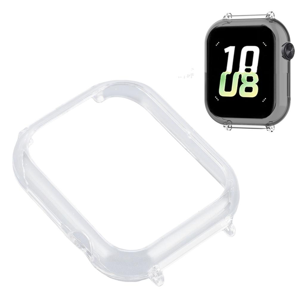 Watch Bumper Case Fit for 20mm Strap Scratchproof Shockproof PC Slim Smartwatch Ive Cover Frame