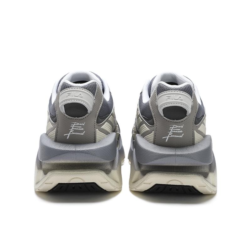 FILA Space Comfortable Fashion Low-Top Dad Shoes Women sneaker Mercury-Gray Rope-Brown F12W433117FQA