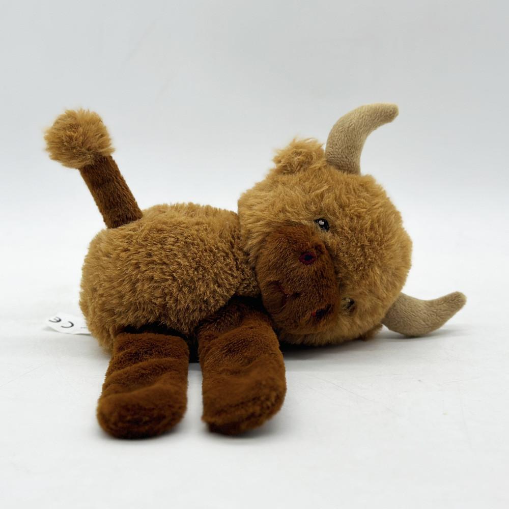 Highland Cow Plush Toy With Pp Cotton Filling For Kids Gift And Collectors