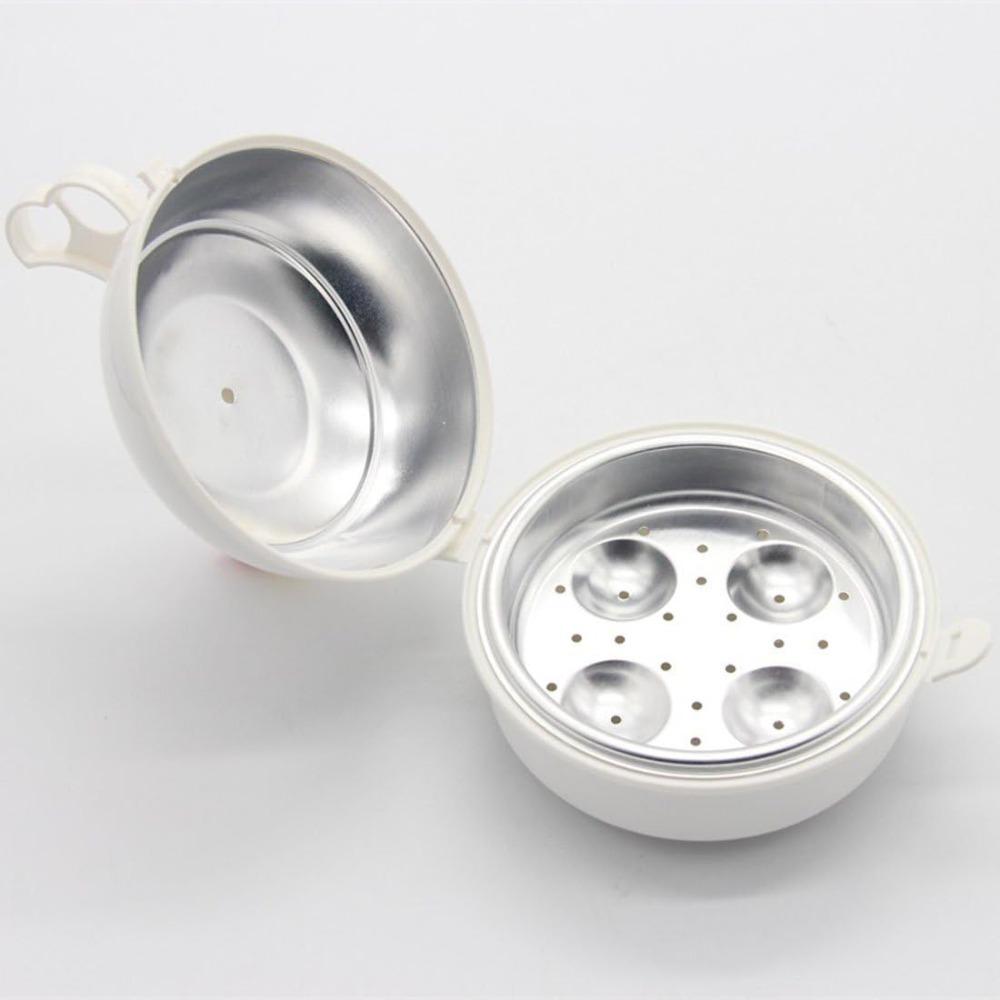 Chicken Shape Microwave Egg Cooker 4 Eggs Capacity Boiler Steamer Poacher for Omelet & Soft, Medium, Hard-Boiled Egg