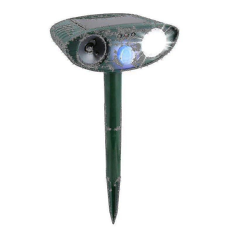 Ultrasonic Deer Repeller - Pack Of 2 - Solar Powered - Get Rid Of Deer In 48 Hours