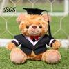 Luxury Gift Packaging Bear Personalized Graduation Gifts 2026 for Her, Cute Teddy with Embroidered Gown Award And Cap, Soft Plush Mascot College High