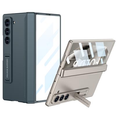 Magnetic Hinge Protection Hard PC Phone Cover for Samsung Galaxy Z Fold 6 5 Case Shockproof with Screen Protector