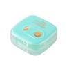 Yousheng Portable Pill Box, 8 Compartment Travel Pill Organizer, Sealing Waterproof Dustproof Medicine Case, for Daily Supplements And