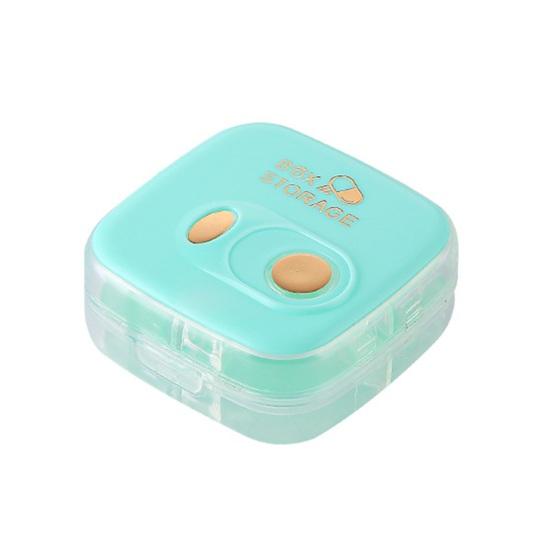 Yousheng Portable Pill Box, 8 Compartment Travel Pill Organizer, Sealing Waterproof Dustproof Medicine Case, for Daily Supplements And