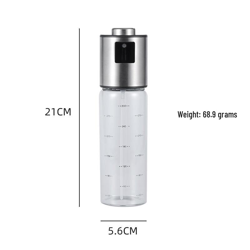 ZISIZ Stainless Steel Oil Sprayer Bottles