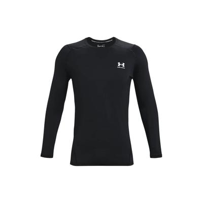 Elastic Training Casual Round Neck Slim Fit Sports Quick Dry Breathable Long Sleeve T-Shirt Men Tops Black 1361506-001