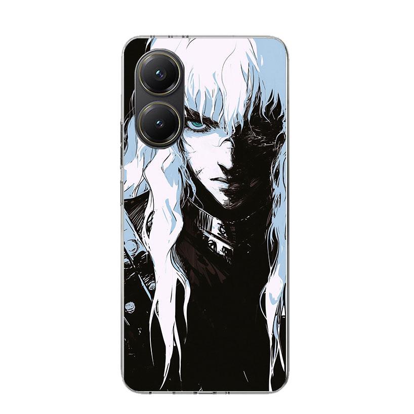 Schwarz Weiß G-Guts B-Berserks Handyhülle Für Xiaomi Poco X7 X6 X5 Pro F7 Ultra Redmi 15C 15 13 13C 12 12C 10 10A 10C 9 9A 9C 9T