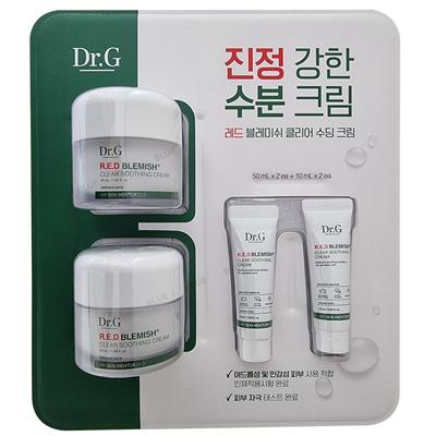 Red Blemish Clear Beruhigende Creme 50 ml(2ea)+10ml(2ea) Cica Feuchtigkeit Beruhigend