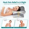 Neck Cervical Pillow for Pain Relief Memory Foam Pillows Sleeping  Ergonomic Cooling Side Back Stomach Sleepers