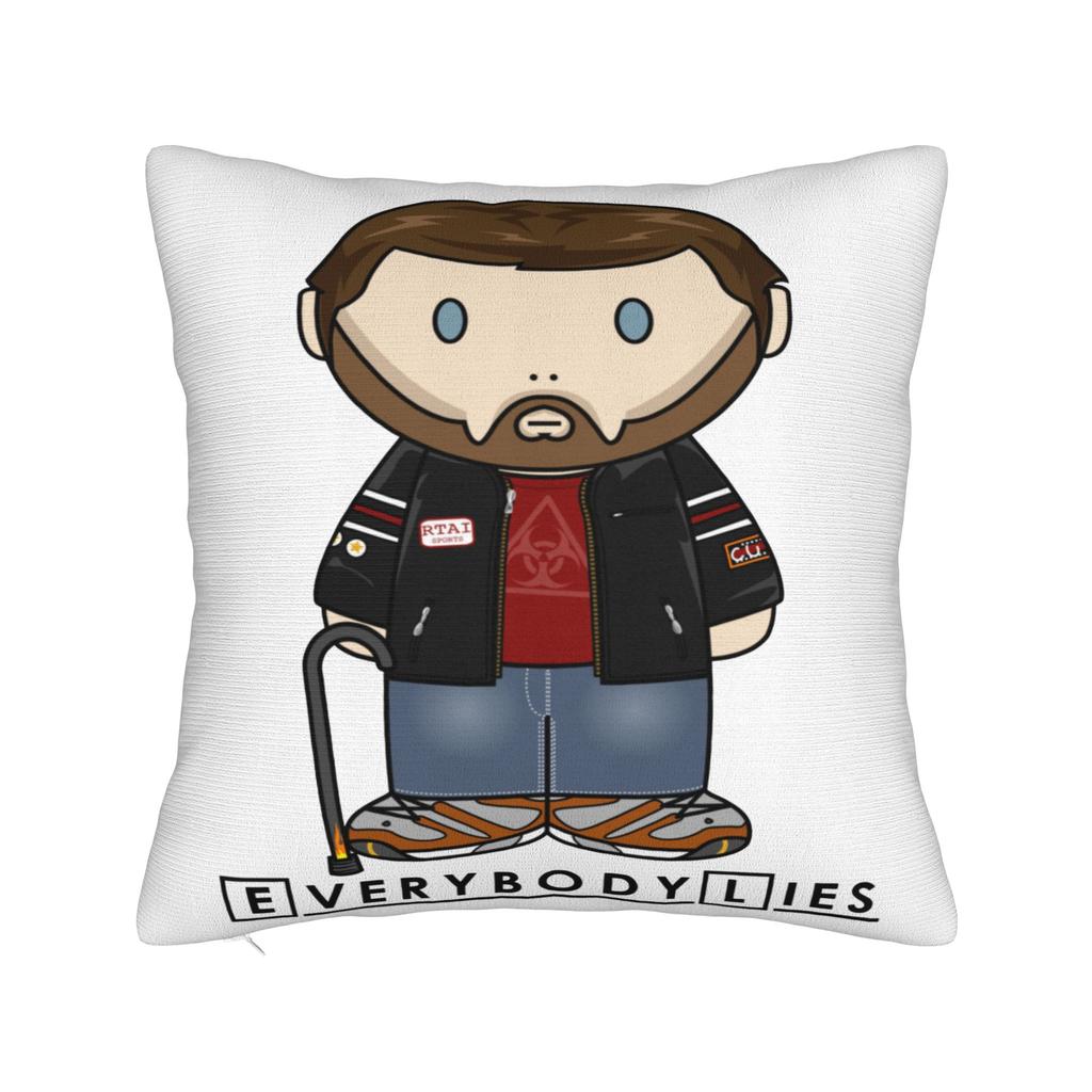 House MD Pillowcase Polyester Cushion Cover Decor Dr House Use it Throw Pillow Case Cover Sofa Zipper cm