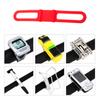 3Pcs Bicycle Light Rubber Band Fine Workmanship Flexibility Heavy-duty Multifunctional  Bicycle Silicone Band for Bike