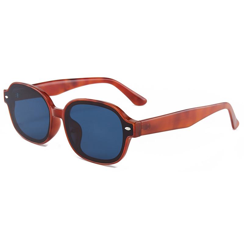 Retro Personalized Women'S Sunglasses Uv Protection Trend Sunglasses Fashion Versatile Sunglasses Men