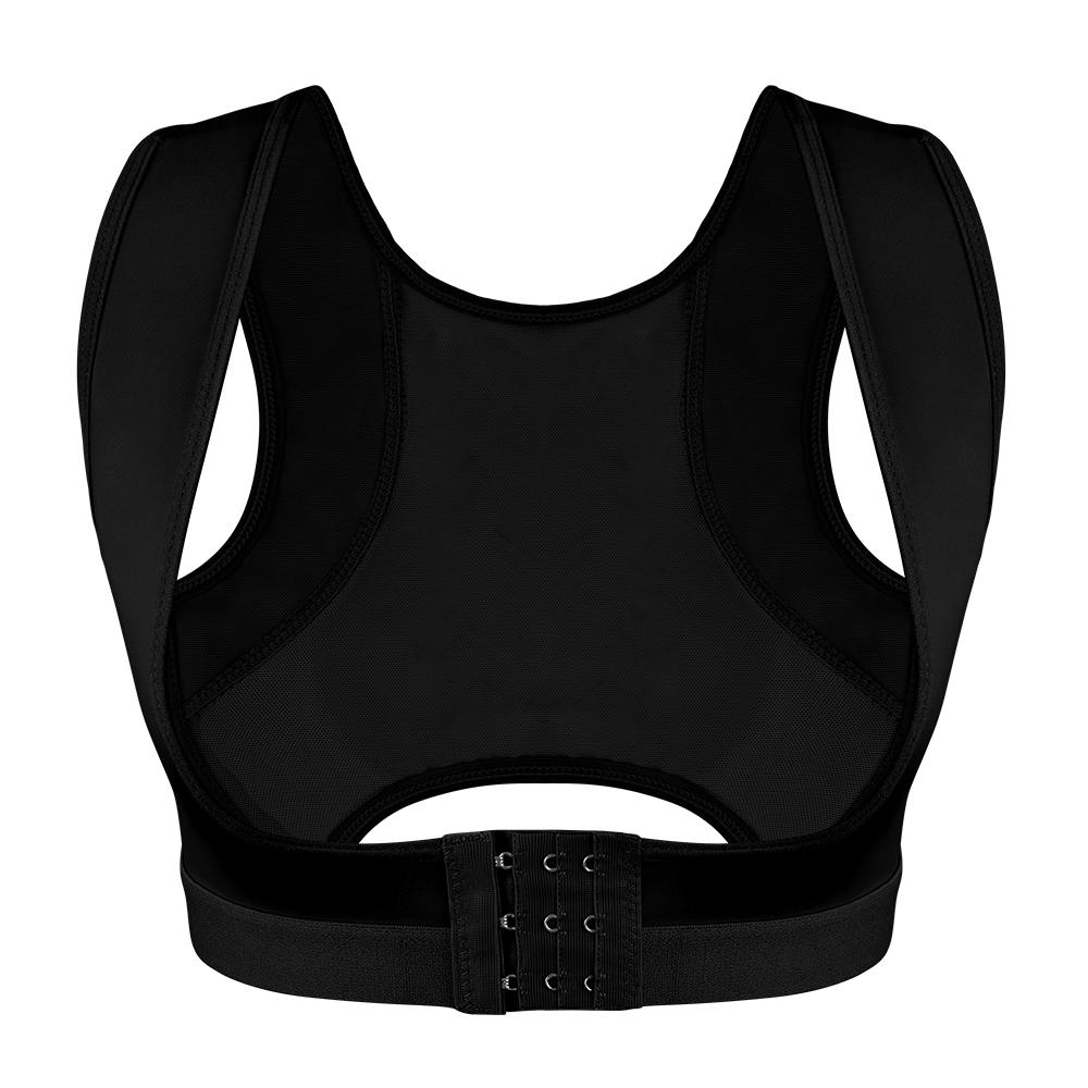 

Women Shapewear Top With Built-In Bra Posture Corrector Cross Back Design Bust Lift Tummy Control Sleeveless Vest Smooth Body S