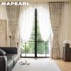 1PC NAPEARL Rural Style Retro Thick Curtains High-precision Printed Blackout Curtains for Bedroom Living Room Window for Home Decor