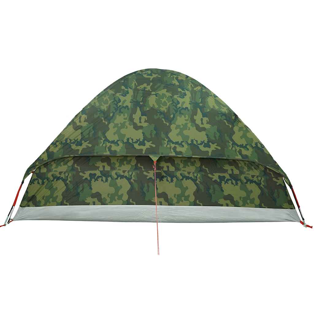 Dome Family Tent for 6 Persons Camouflage Pattern Waterproof