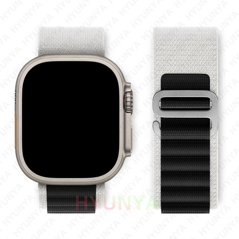 Alpine Λουράκι για Apple Watch Band Σειρά 10 9 8 7 SE Ultra 2 41mm 42mm 45mm 46mm 49mm 40mm 44mm IWatch Correa Λουράκι Ρολόι Βραχιόλι