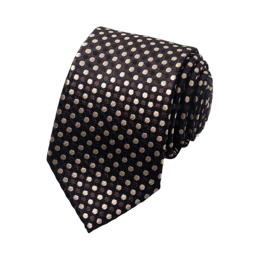 Men's Business Professionals Striped Tie Wedding Suit Accessories Polyester Tie Men
