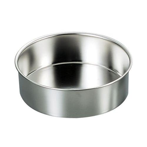 Endo Shoji Commercial Cheesecake Decorating Pan, 15cm, Shallow, 18-8 Stainless Steel, WDK01015