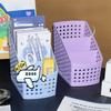 Porte-pinceaux de maquillage portable Porte-stylos multicouches Organisateur de bureau Fournitures de bureau