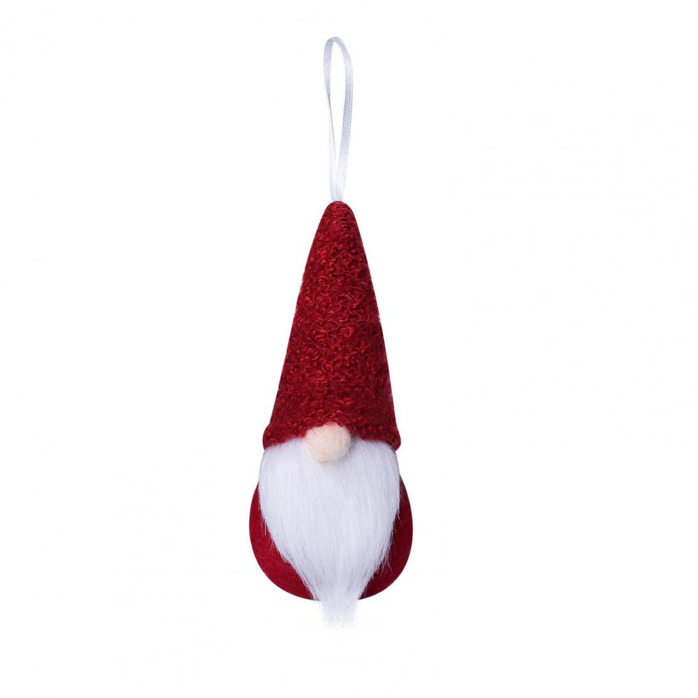 Faceless Gnome Doll Hanging Christmas Dwarf Ornament Festive Christmas Gnome Ornaments Plush Faceless Dolls Cheerful Holiday