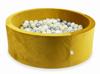 Dry Ball Pit 500 Pieces 110x40 Velvet Gold: Light Gold, Silver, Pearl