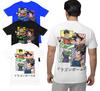 Dragon Ball Rücken Druck Retro Goku Vegeta Buu Herren Bio T-Shirt