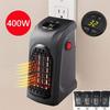Fan Heater - RUMOCOVO - Mini Electric Heater - Wall Plug - Timer - Thermostat