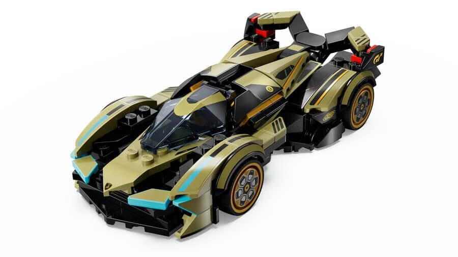 LEGO Speed Champion Lamborghini Lambo V12 Vision Gran Turismo Toy Present Birthday Block Christmas Boys Girls Children 10 Years Old 11 Years Old 12