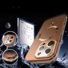 For Magsafe Magnetic Wireless Charging Luxury Solid Color Plating Phone Case For iPhone 16 Pro Max 14 13 15 Pro Max Back Cover