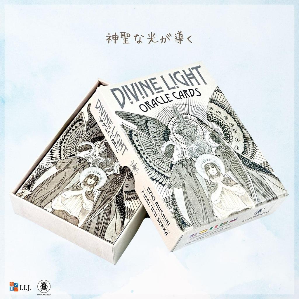 Oracle Card English Affirmation Fortune Telling Light Oracle I.I.J [Divine Cards] [Genuine]