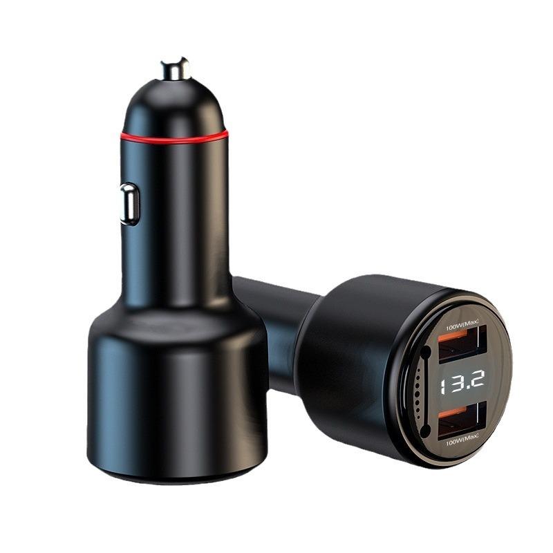 Dual USB Car Charger with Fast Charging & 200W Negative Ion Air Purifier