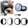 HdoorLink 2Pcs Car Mirror HD Convex Mirror Blind Spot Auto Rearview Mirror 360 Degree Adjustable Blind Spot Mirror