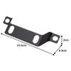 Kijima Motorcycle Parts Emblem Stay for Honda CB750four Emblem, Steel, (K0-K6), Black, 208-3092