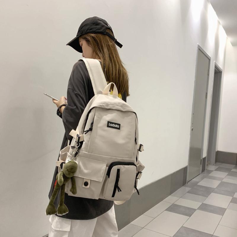 Korean Style Simple Student Backpack