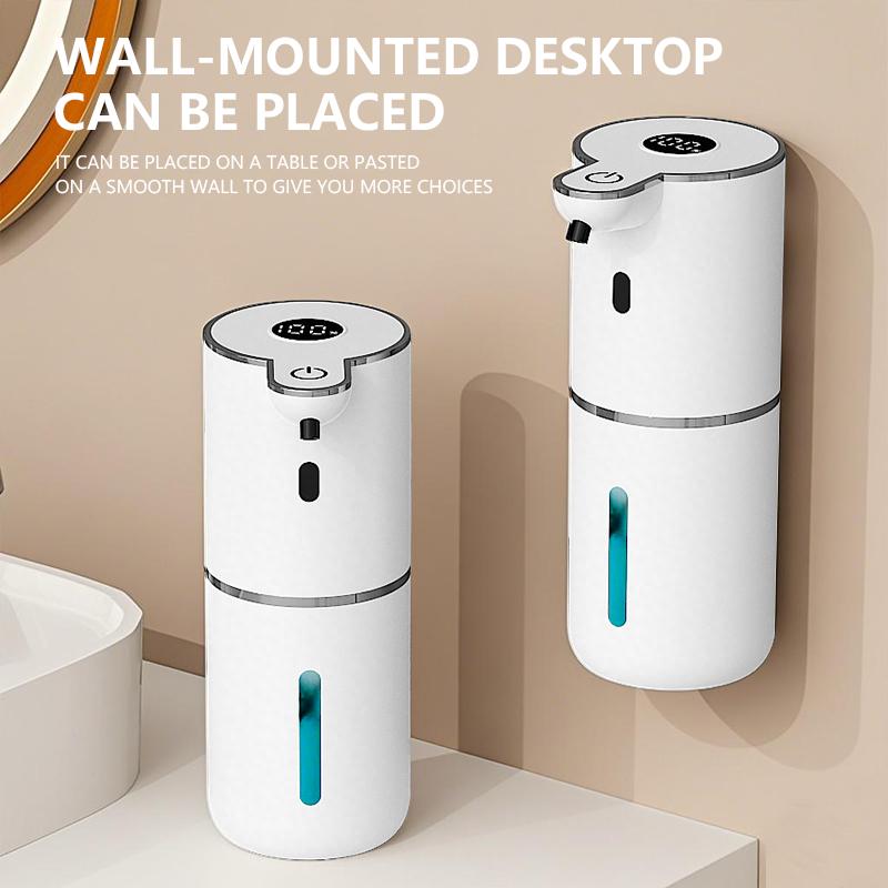 Foam/Liquid Model 380ML Automatic Smart Sense Soap Dispenser With High Definition Digital Display Hand Sanitizer Washing Machine