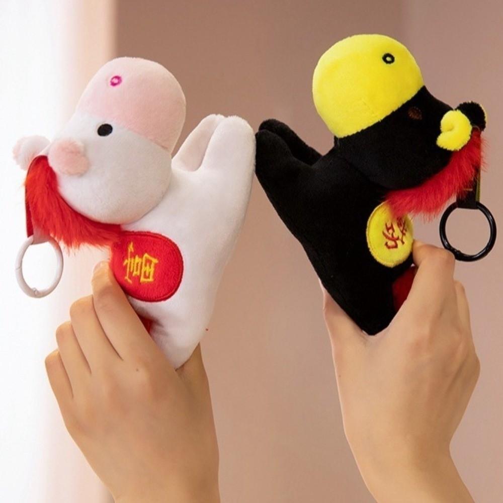 Hanging Plush Horse Keychain Mascot Zodiac Pony Figurine  Year of The Horse