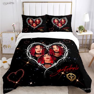 Karol G Sexy Singer Casal All Season Duvet Cover Comforter Bedding Set Soft Quilt Cover And Pillowcases Single/Double/Queen/King