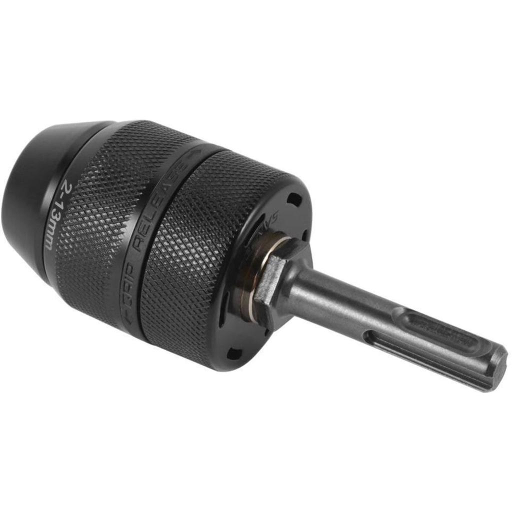 Adattatore Mandrino Autoserrante, 2-13mm 1/2-20UNF Attacco Robusto Professionale Strumento Convertitore con Attacco SDS Plus