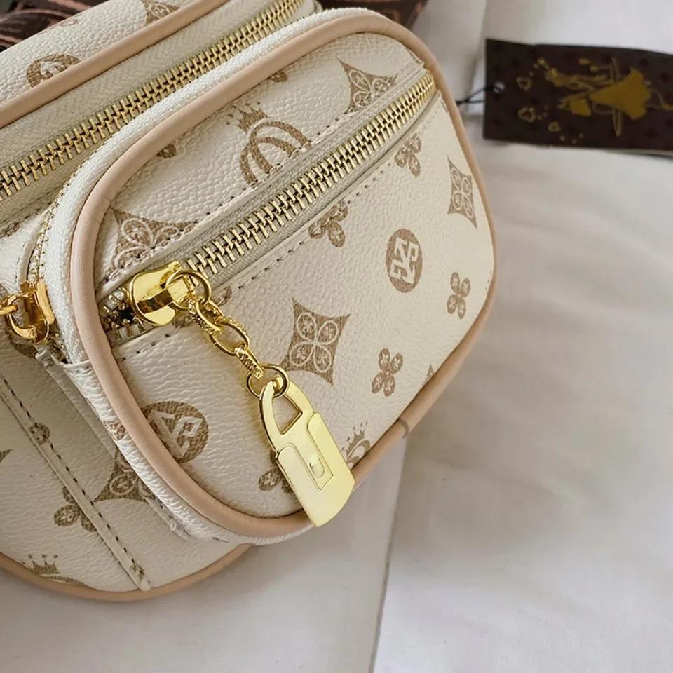 Dámská módní taška na prsou dámská teplá výprodej klasická taška s potiskem pro dámské studentky volnočasová crossbody kabelka přes rameno