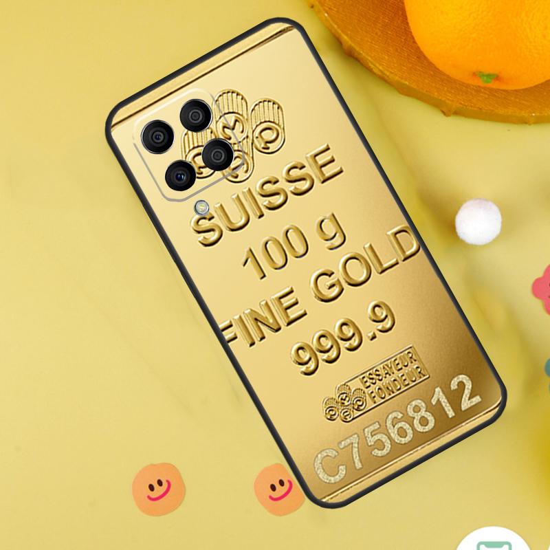 Switzerland Fine Gold Case For Samsung Galaxy M13 M14 M54 M23 M16 M11 M21 M31 M20 M34 M52 M32 M12 M36 M56 M15 M55