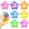 Star Shaped Slow Rebound Stress Relief Balls Soft Squishy Sensory Toys for Adults and Kids Durable Material for Hand Exercise and Anxiety Relief