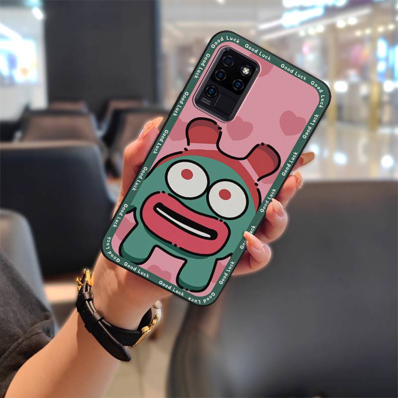 Waterproof Back Cover Phone Case For Oukitel C21 Soft Case Graffiti Cartoon Durable Shockproof TPU Phone Pouch Cute