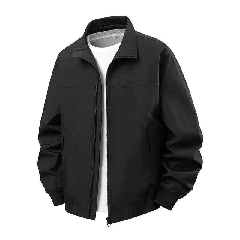Jacket Men's Spring and Autumn New Outdoor Wear Sports Loose Korean Style Casual Standing Collar Jacket Men